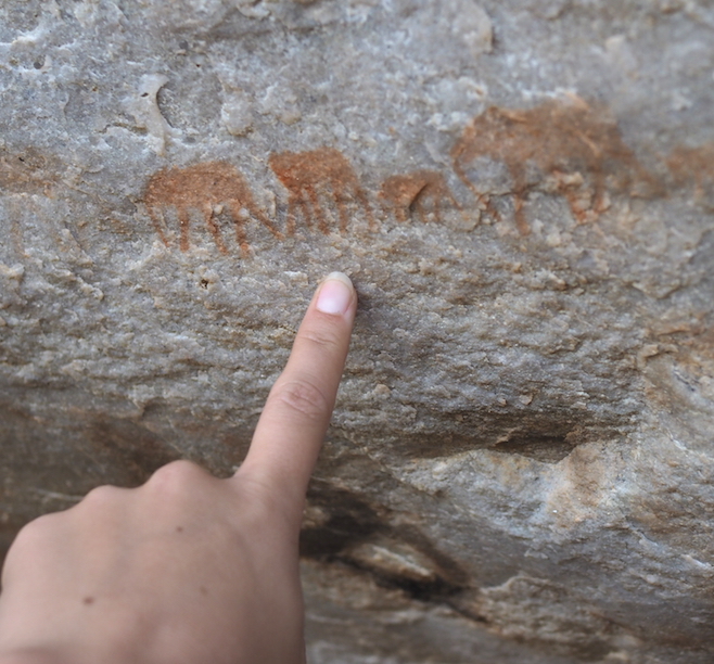 San rotstekeningen buhsmans kloof