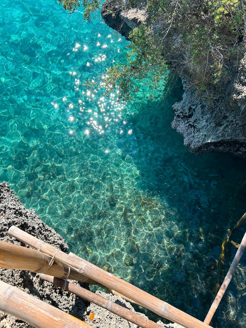 Salagdoong beach helder zeewater