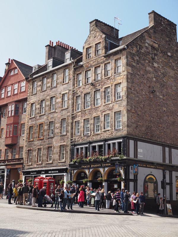 Huisjes Edinburgh Schotland