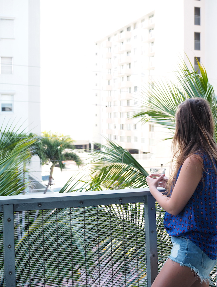 Sense Beach house balkon miami