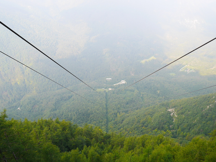 Skilift naar Velika Planina