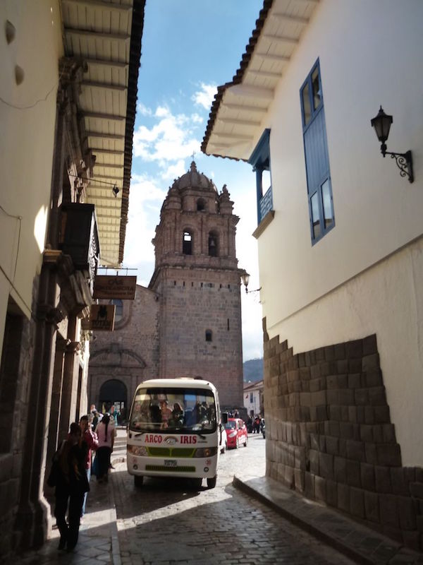 Smalle steegjes Cusco Peru