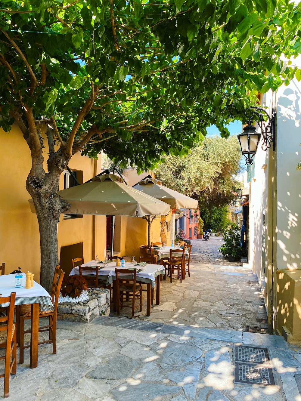 Straatje in Athene