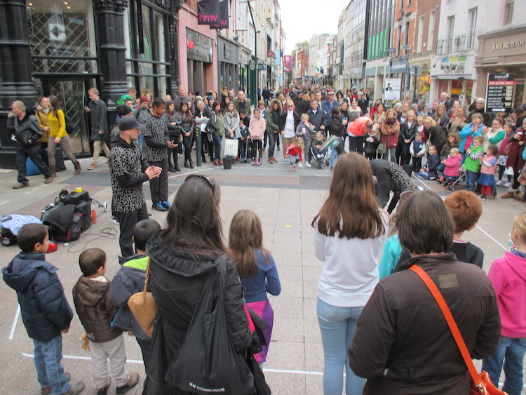 straatartiesten grafton street