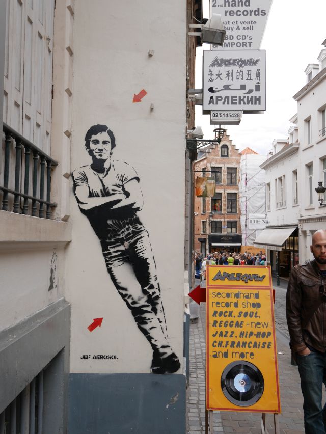 Street art brussel
