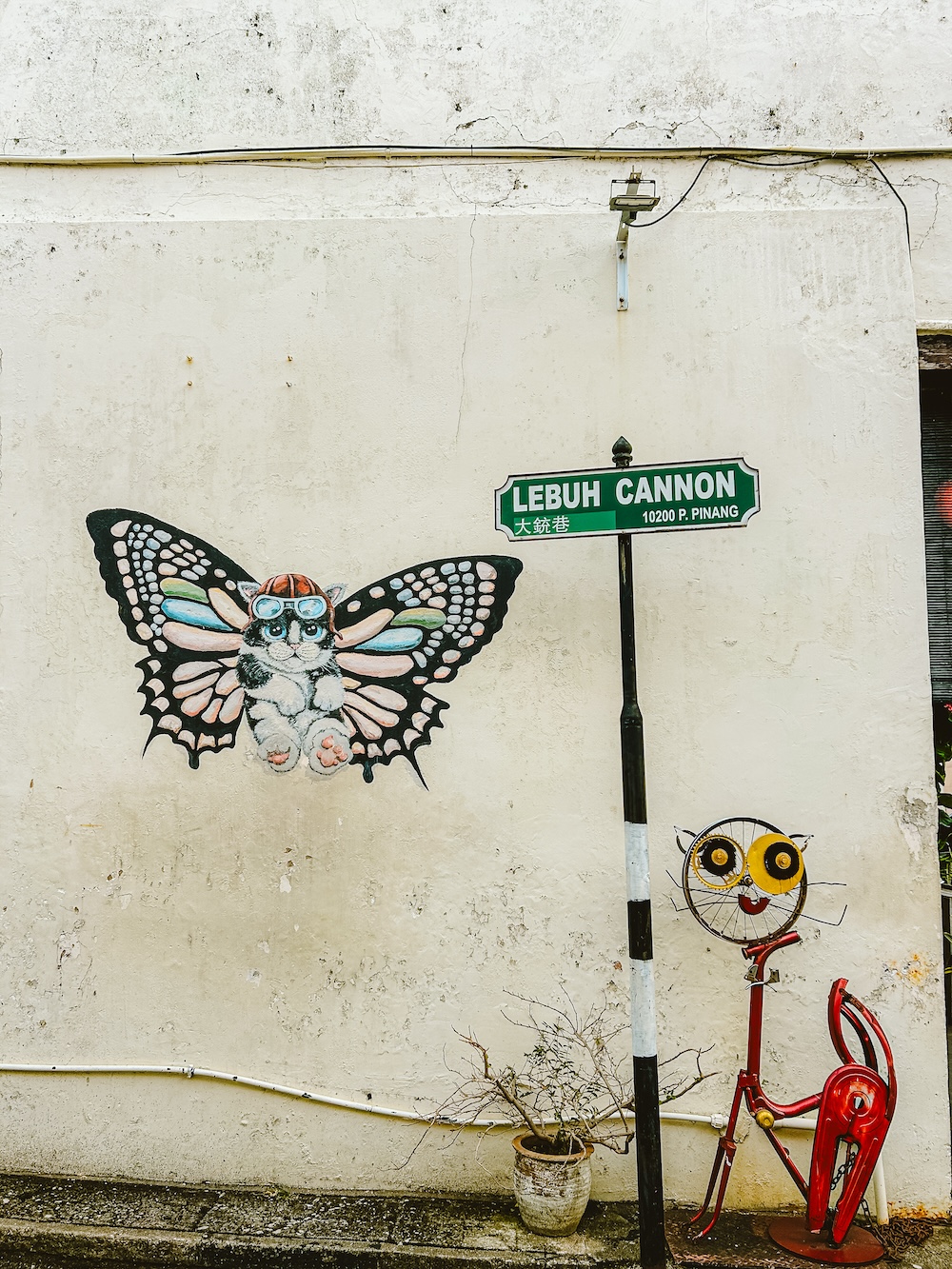Streetart in George Town