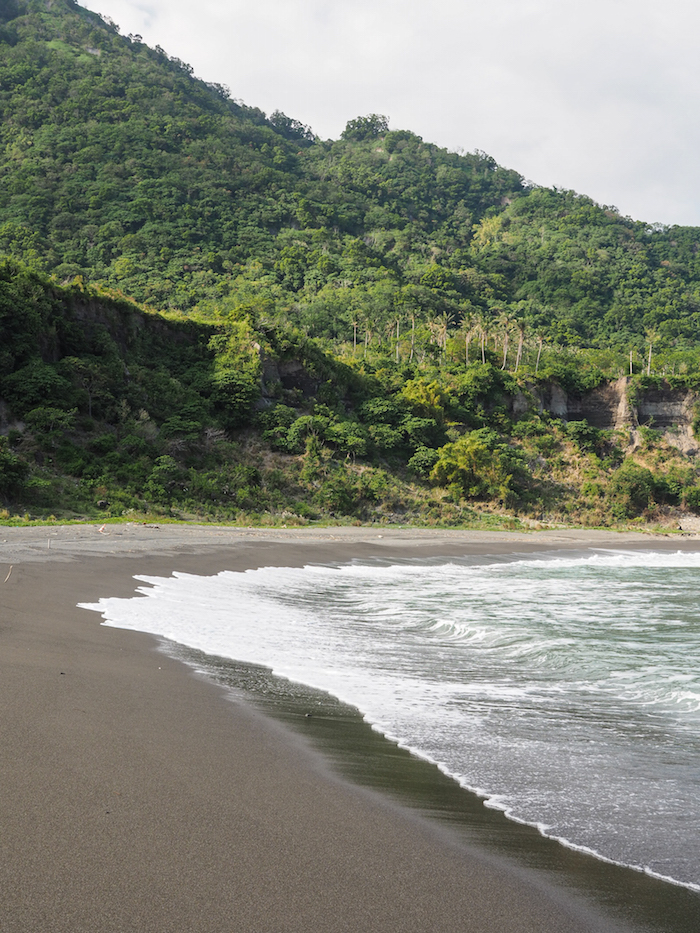 Taiwan stranden bij Donghe