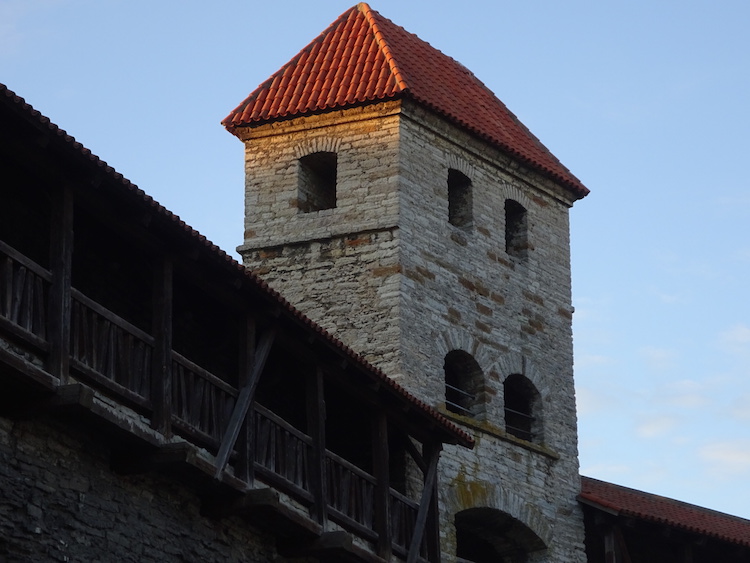 Tallinn stedentrip Oudestadsmuur