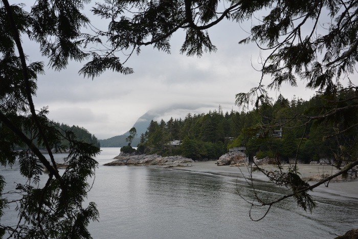 Uitzicht Tofino west canada