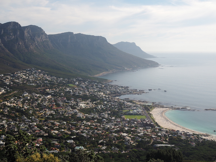 Uitzicht vanaf Lion's Head