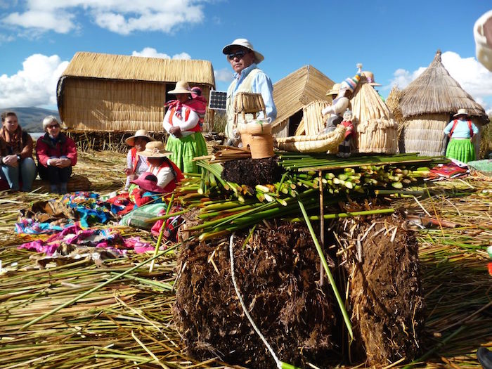 Uros eilanden Titikaka peru