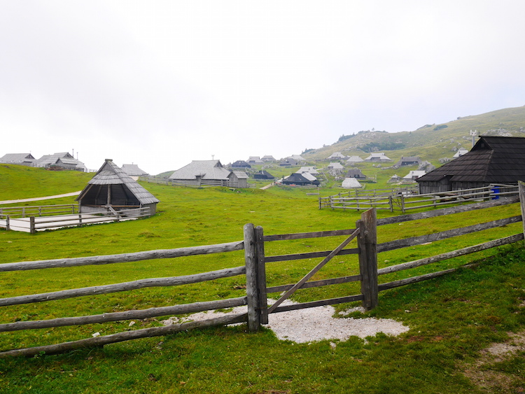 Velika Planina huisjes