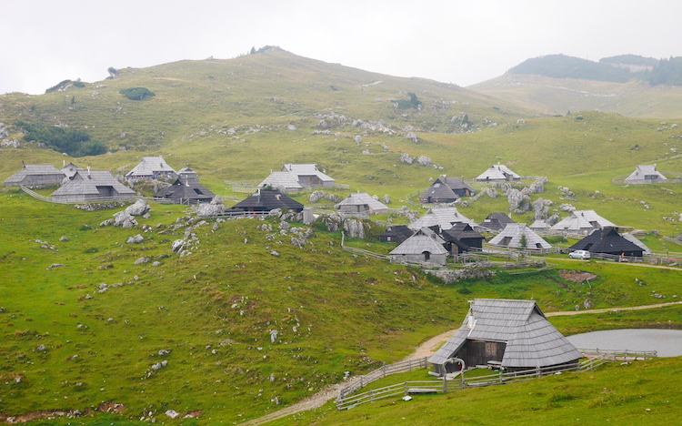 Velika Planina plateau