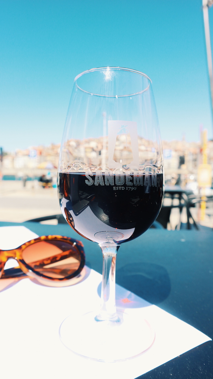 vino tijdens interrail