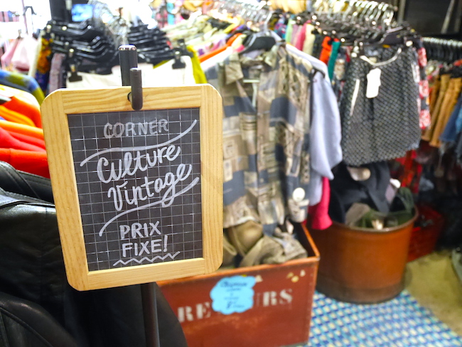 Vintage Bar tweedehands winkel Parijs