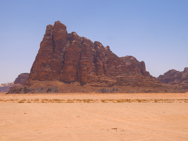 Wadi rum rotsen