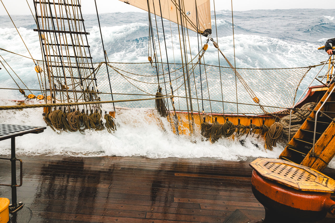 Zeilen naar Antarctica zeeziek-2