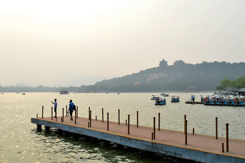 Zomerpaleis meer beijing china