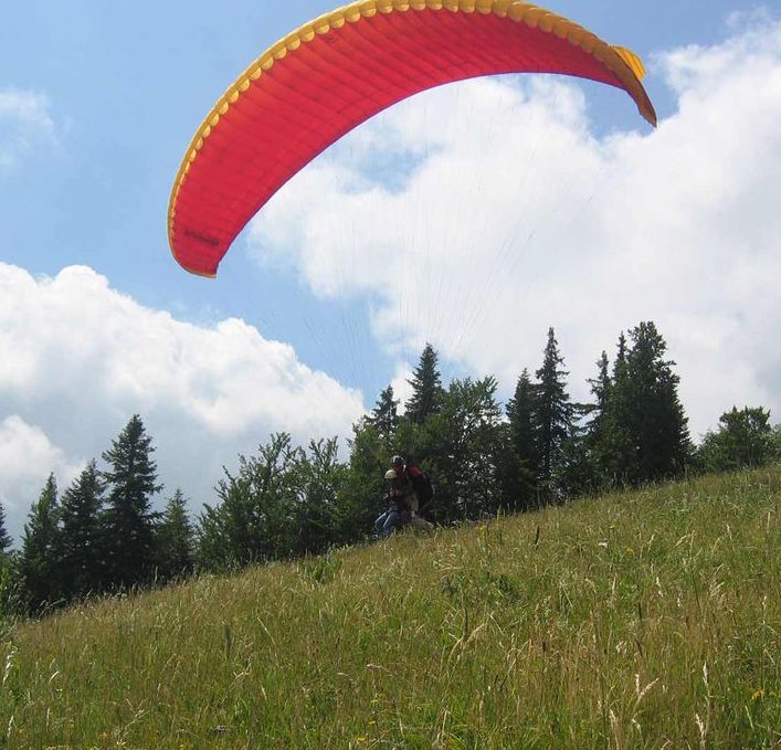 autrans paragliden camping frankrijk