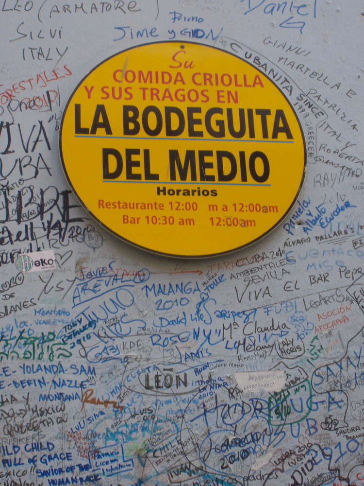 backpacken cuba havana la bodeguita del medio