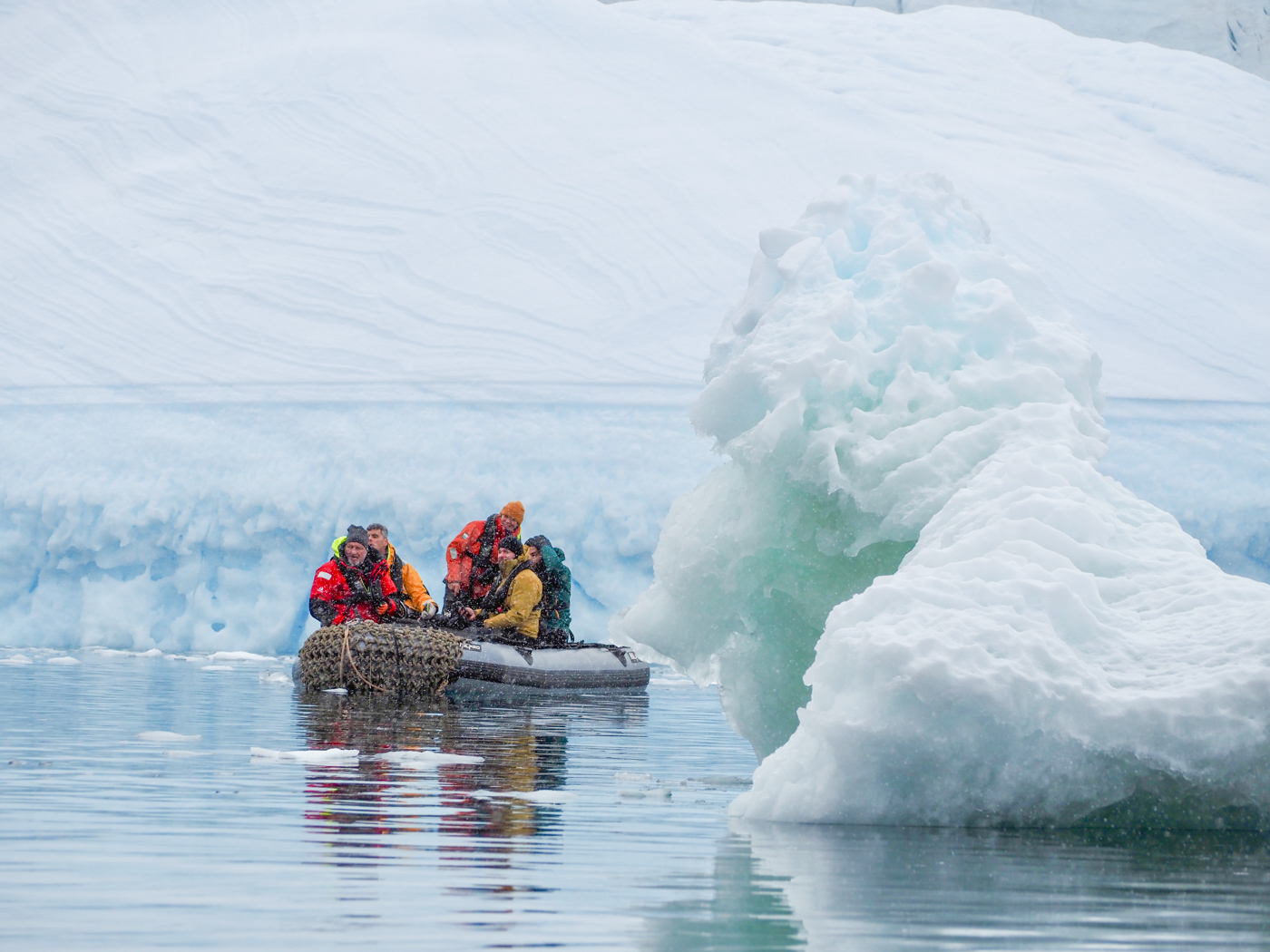 boot naar antarctica