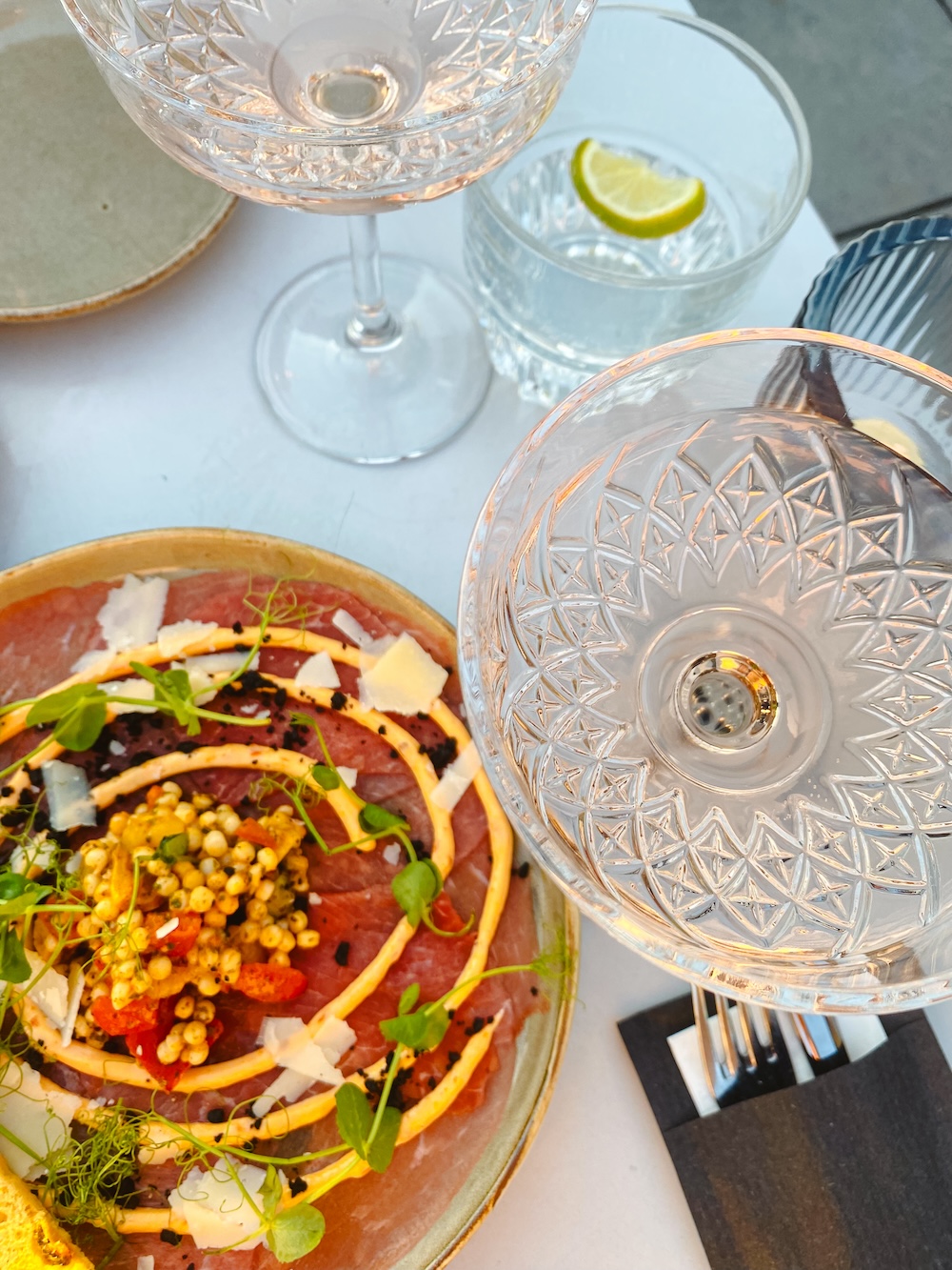 carpaccio bij Cafe Sjiek Maastricht