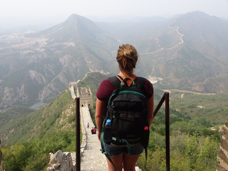 chinese muur foto china noord azie
