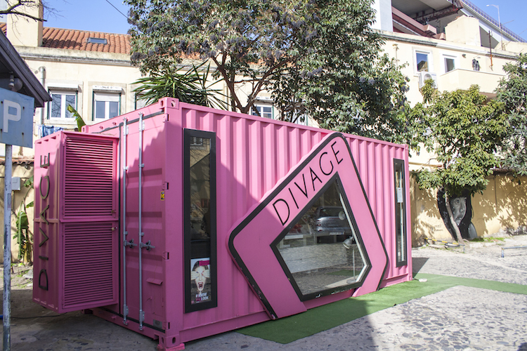 container divage LX Factory in lissabon
