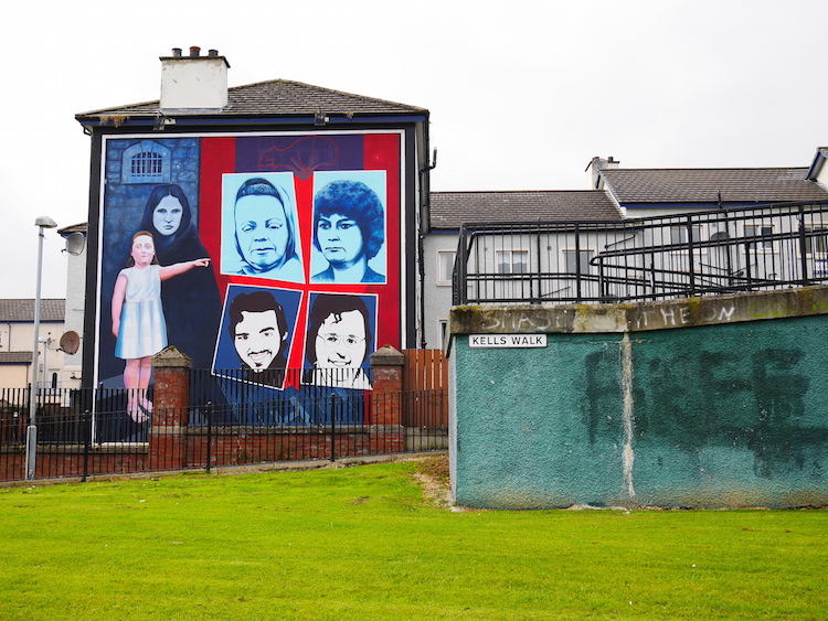 derry murals noord-ierland bogside