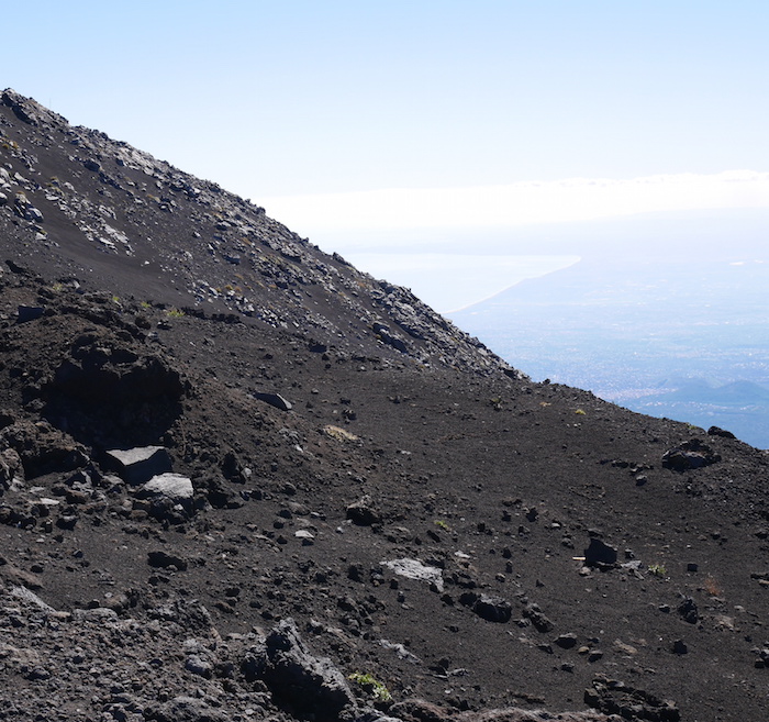etna uitzicht beneden sicilie oostkust