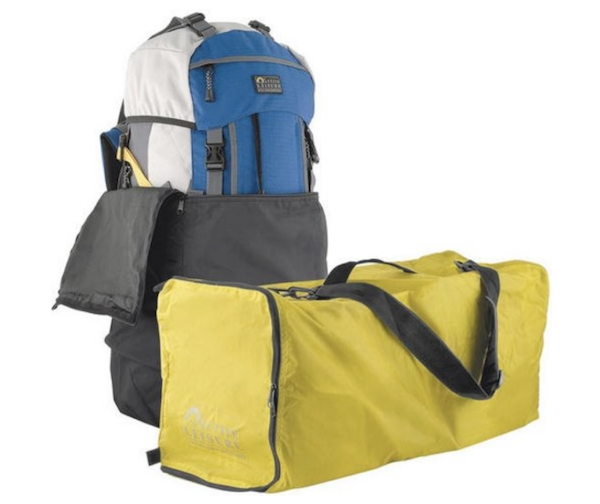 flightbag voor backpacken