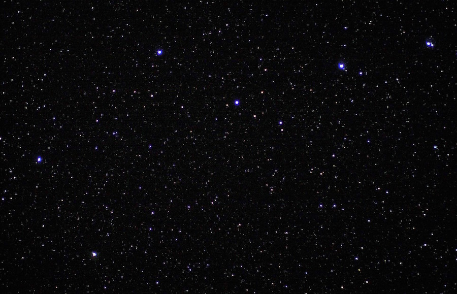 grote beer sterrenbeelden aan de hemel