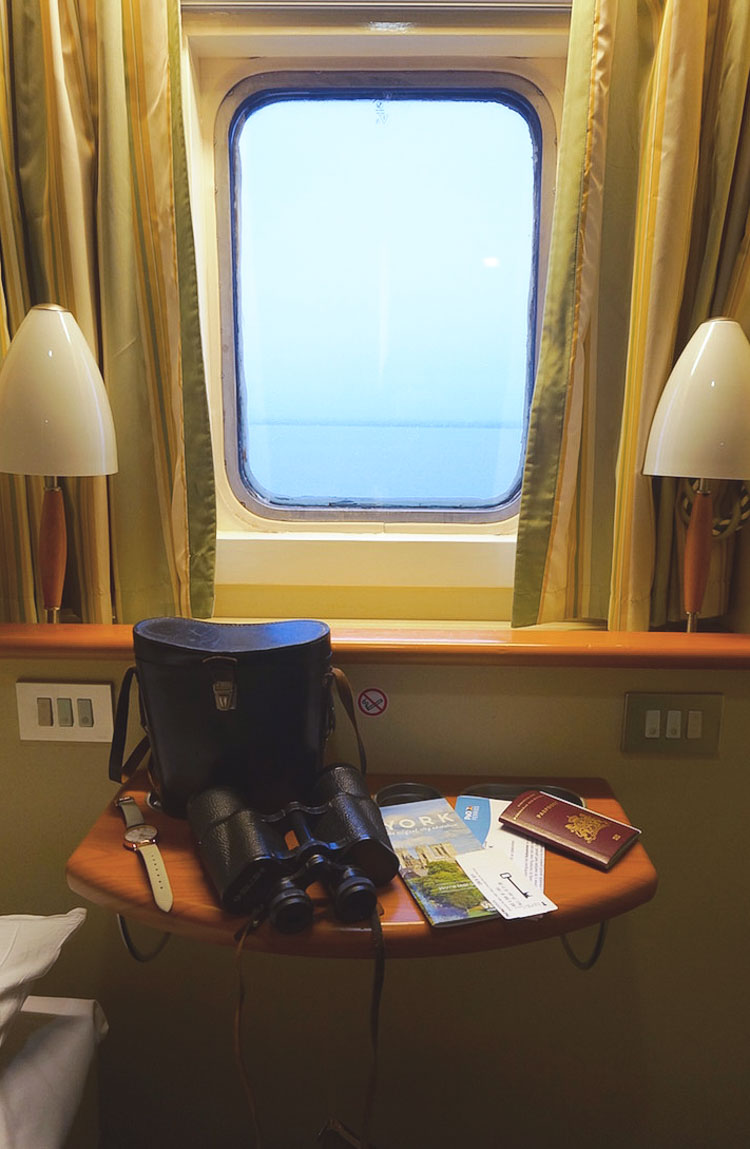 hut op P&O ferries