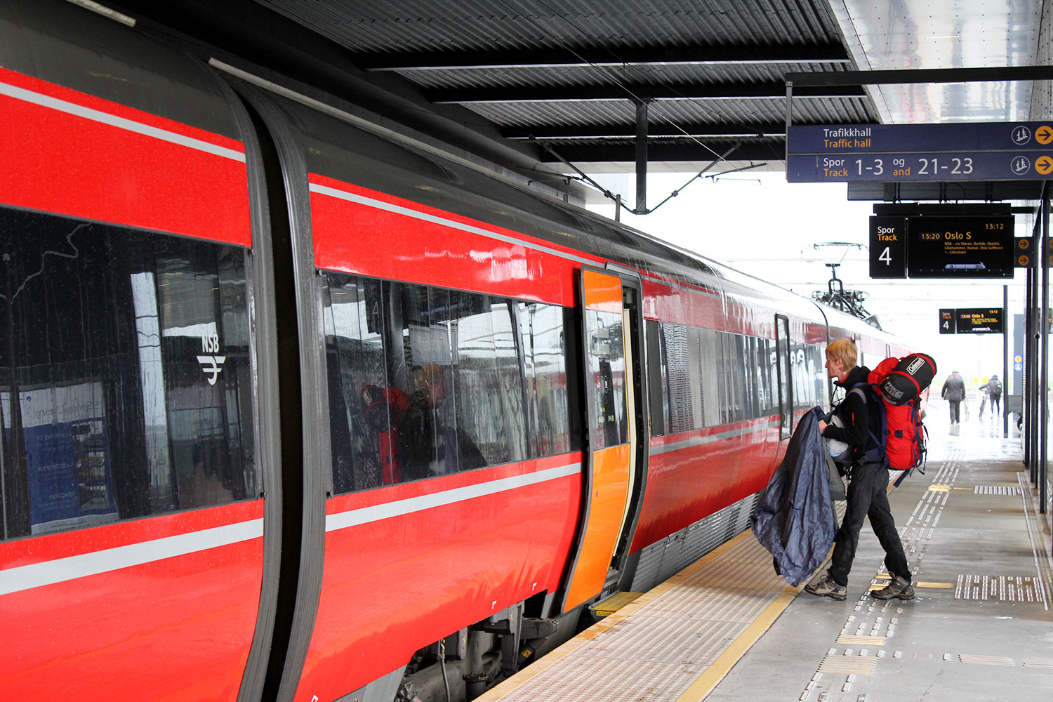 interrail scandinavie trein