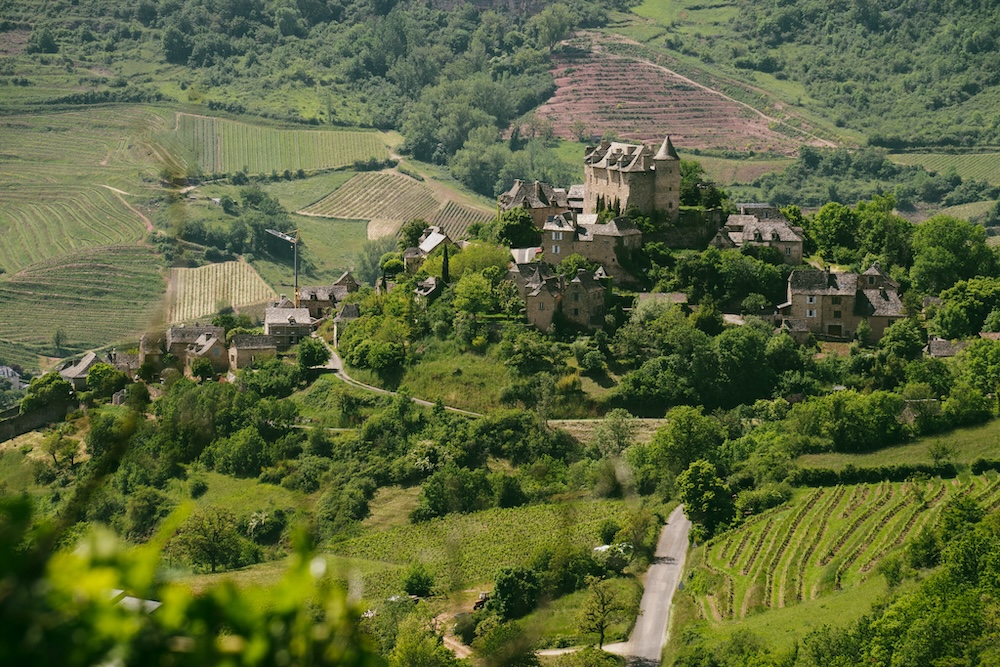 kasteel in landschap Aveyron
