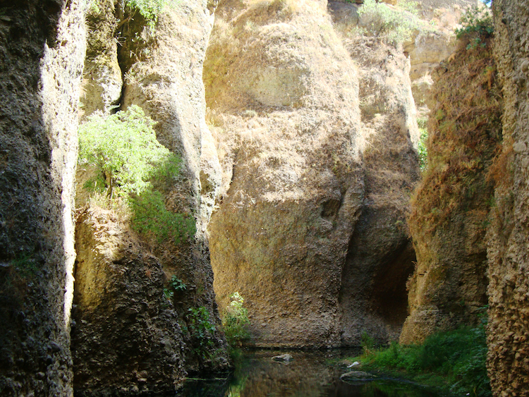 kloof citytrip ronda andalusie