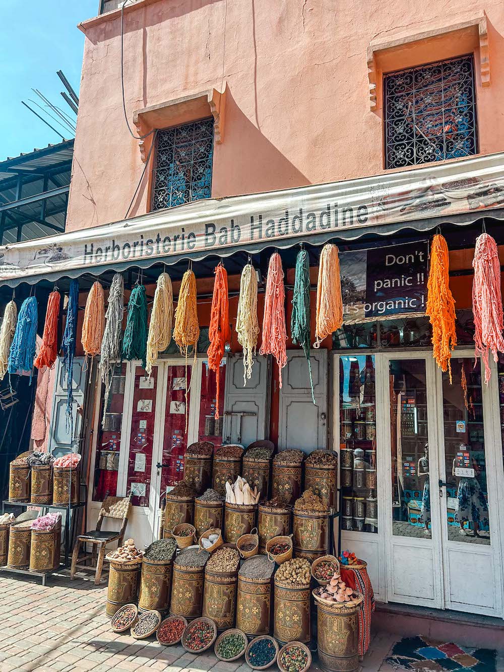 marokko marrakech souks