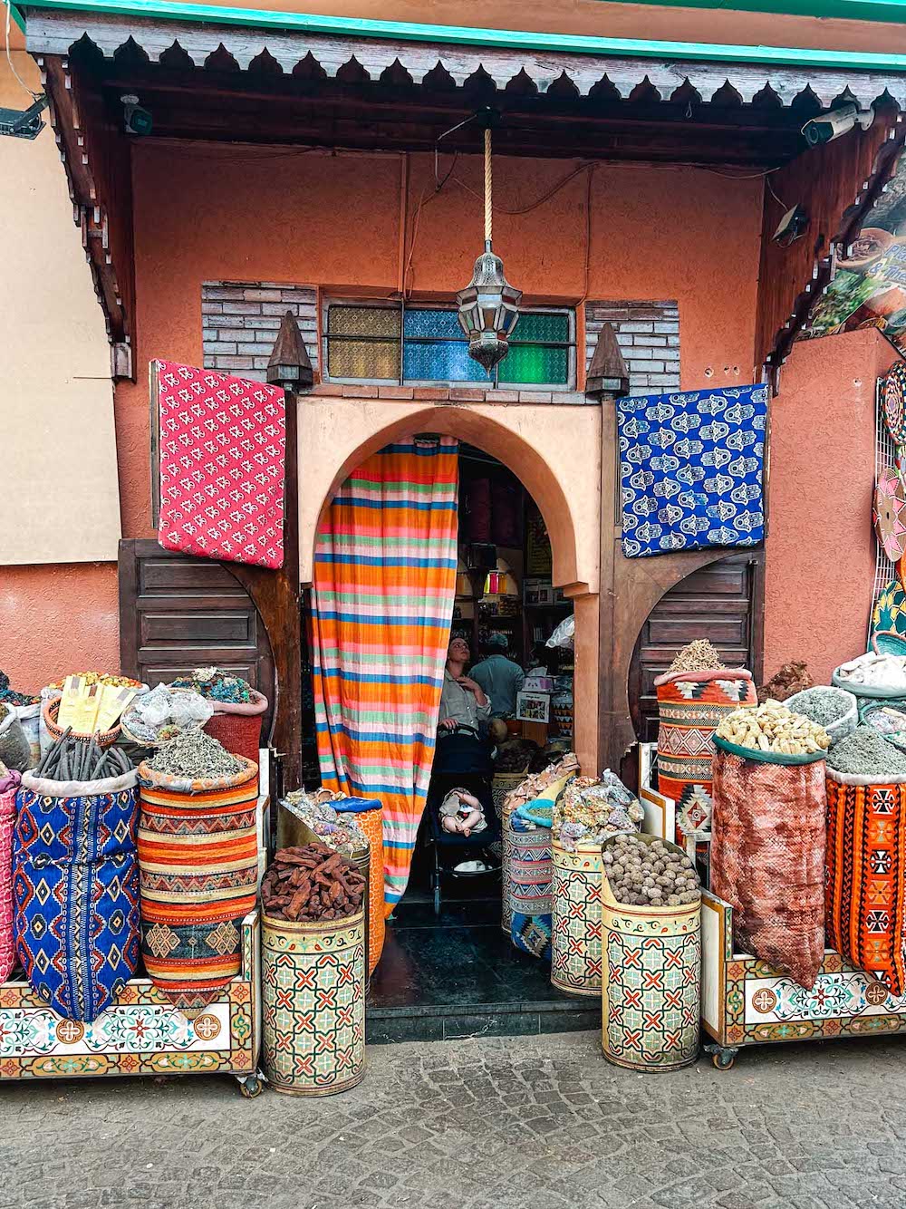 marrakech medina marokko