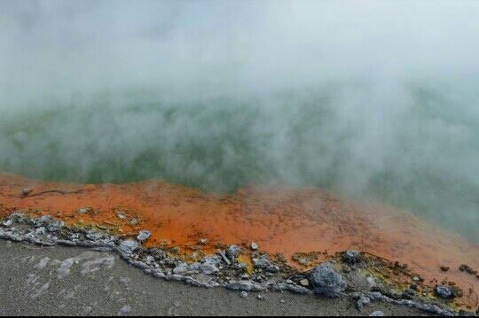 nieuw zeeland Wai O tapu thermal wonderland