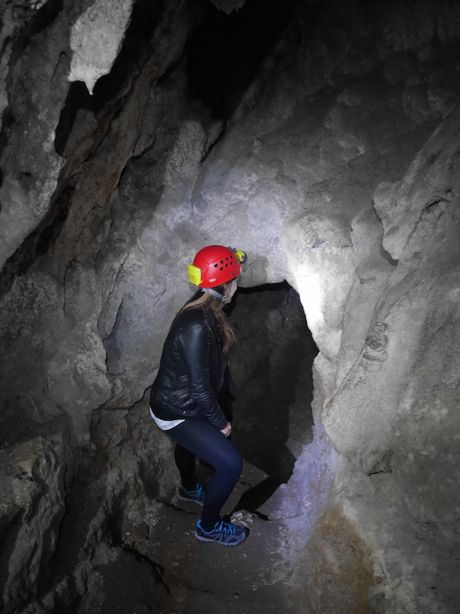 ondergrondse tunnels predjama kasteel