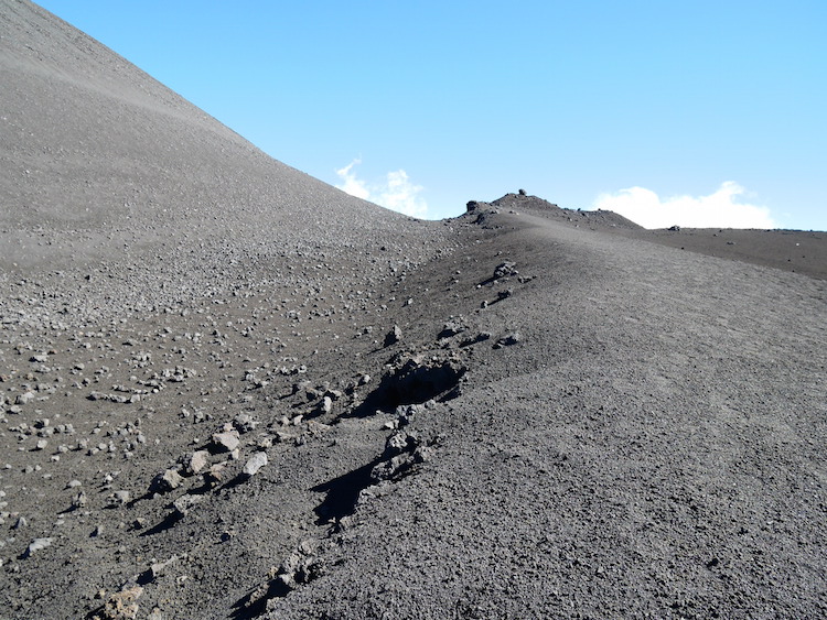 sicilie maanlandschap etna