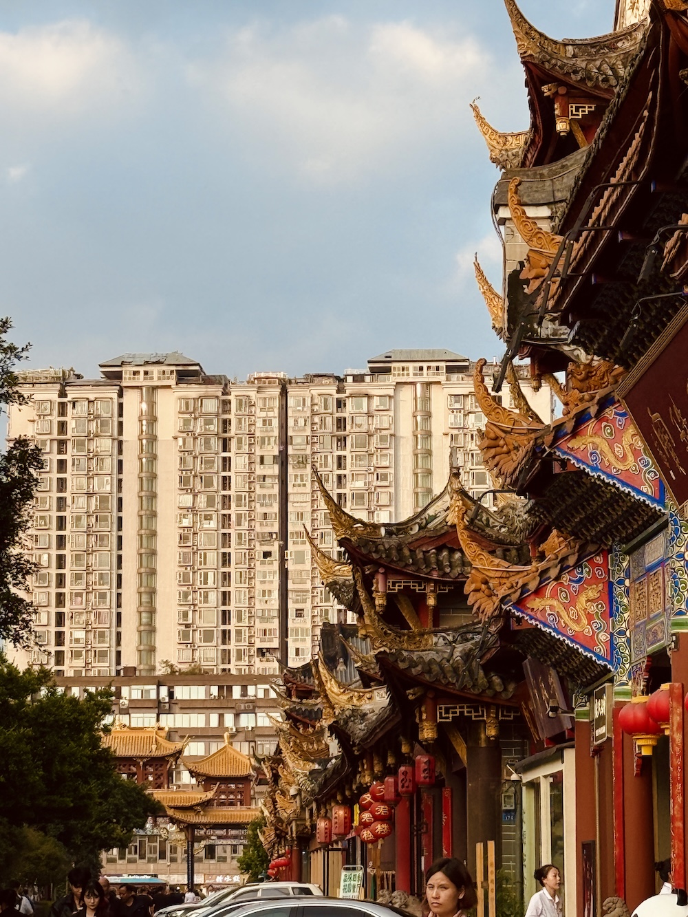 straatbeeld chengdu