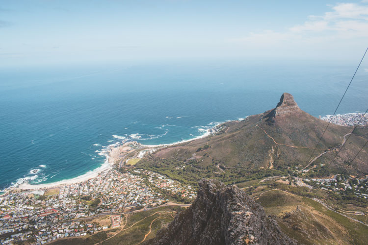 uitzicht tafelberg zuid afrika