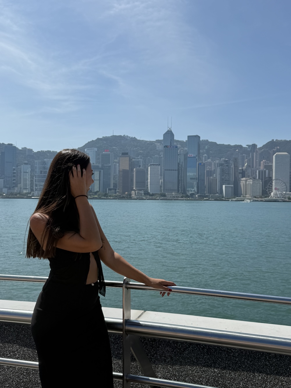 uizicht hongkong skyline
