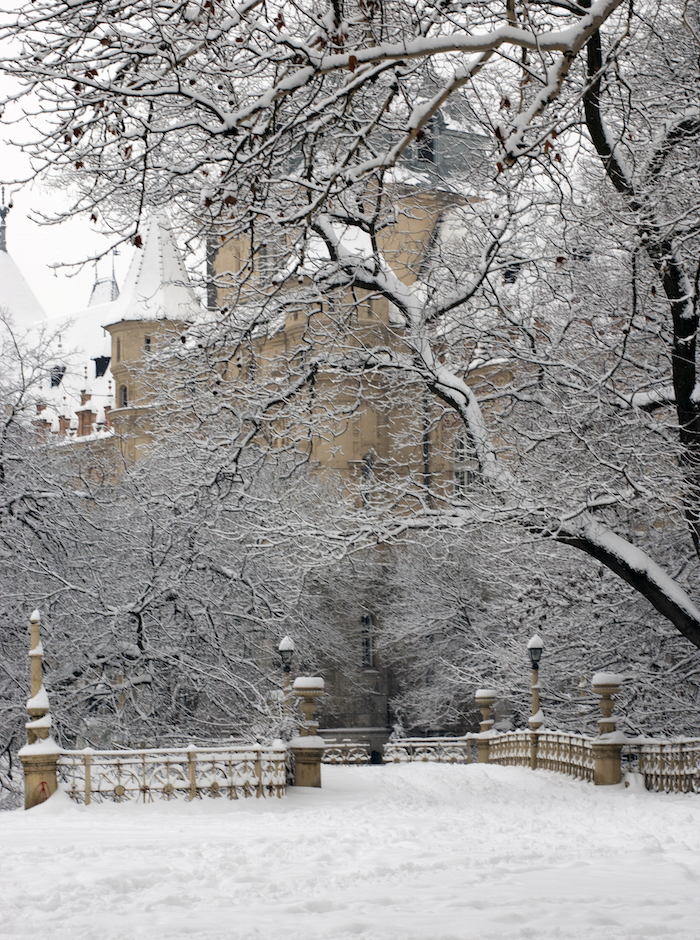 winter in budapest sneeuw