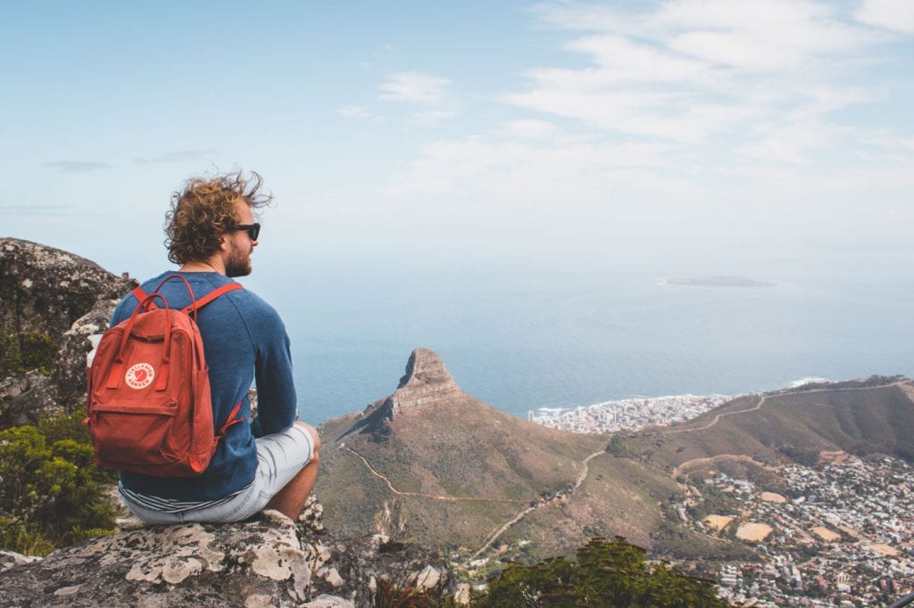 zuid afrika tafelberg beklimmen